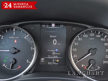 REZERVIRANO - Nissan Qashqai 1,6 dCi N-Connetca, Automatik,Full-Led,Panorama-krov1vlasnik,Servisna,Garancija