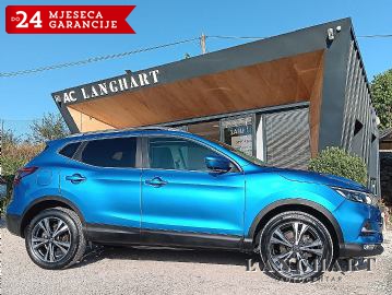 REZERVIRANO - Nissan Qashqai 1,6 dCi N-Connetca, Automatik,Full-Led,Panorama-krov1vlasnik,Servisna,Garancija